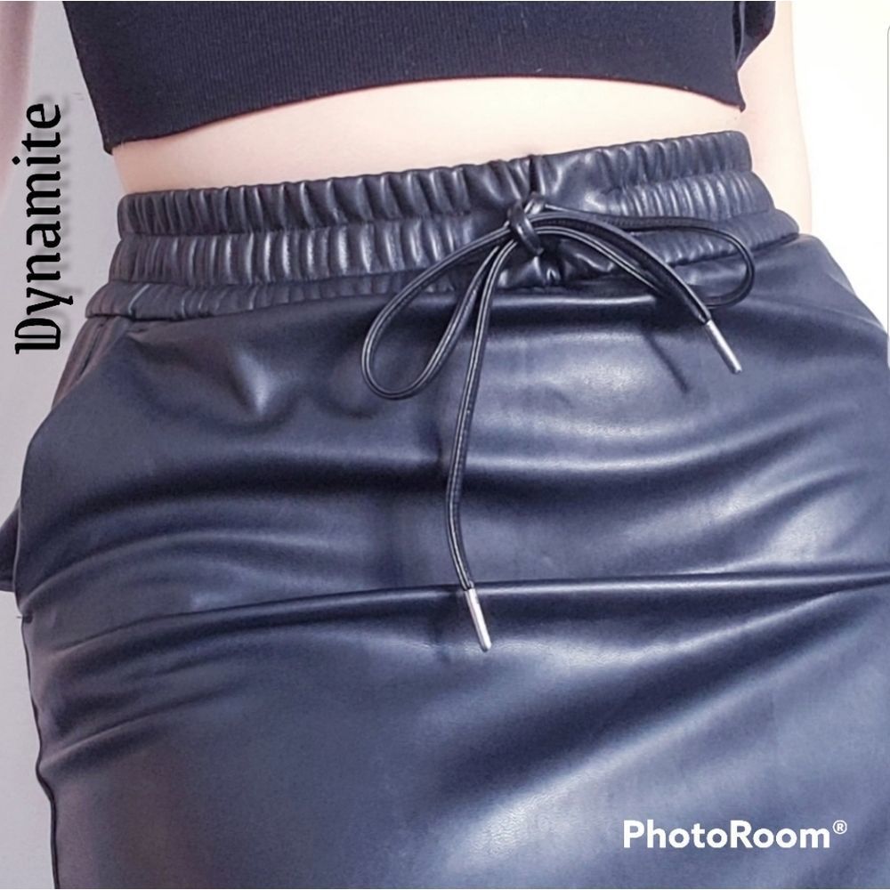 Dynamite Faux Leather mini skirt